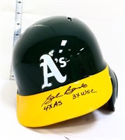 Autographed Sal Bano full size helmet w/ COA