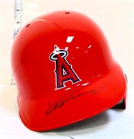 Autographed Vladimir Guerrero full size helmet COA