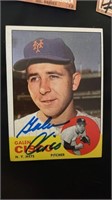 Galen Cisco autographed Baseball Card 1963 Topps