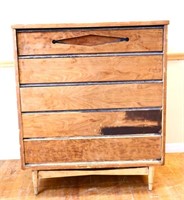 MCM Bassett tall chest, as is, see photos