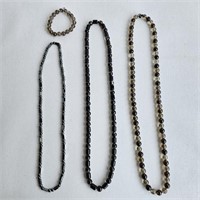 Semi-Precious Stone Necklaces & Bracelet