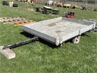 6'X8' FLATBED UTILITY TRAILER