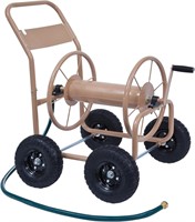 NEW $300 4 Wheel Garden Hose Reel Cart