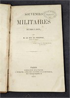 1863 Souvenirs Militaires De 1804 A 1814 Hardcover