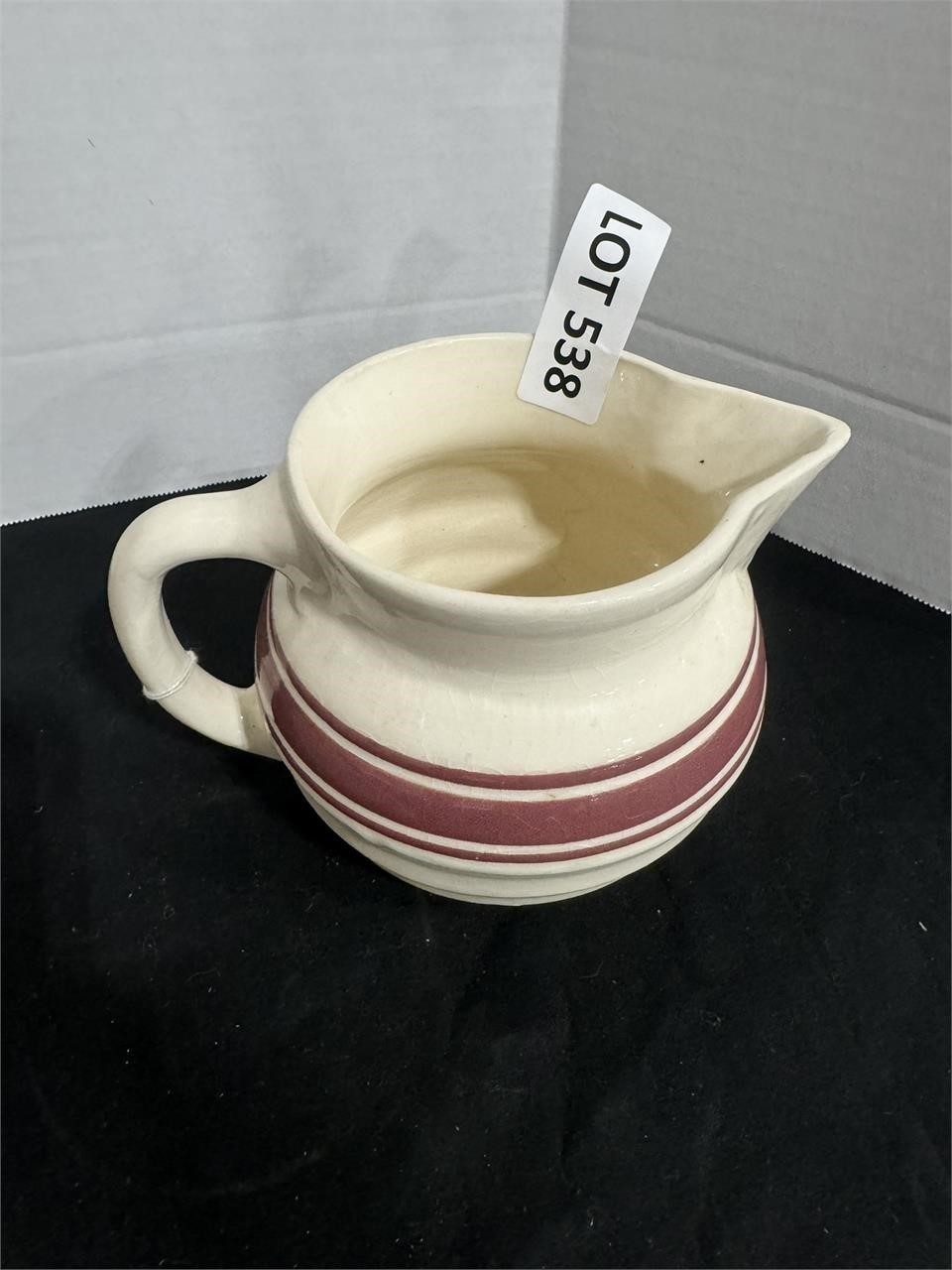 UNMARKED, POTTERY PITCHER