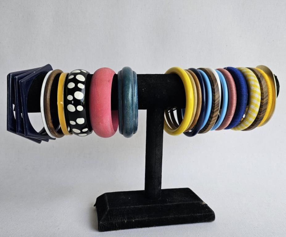 Assorted Plastic Bauble Bracelets