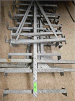 Galvanized Metal Industrial Rack