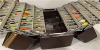 140+ LURES TACKLE BOX FILLED WITH