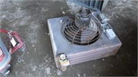 Trane hot water overhead shop heater