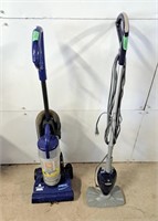 Bissell easy vac and shark steam mop