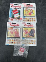Campbell's Memorabilia Magnets & Key Chains