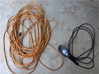 Lamp & Cord (Damaged Extension Cord)