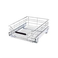 1 LOT 1-MM 3TIER WIRE BASKET STAND (WHITE./ 1-