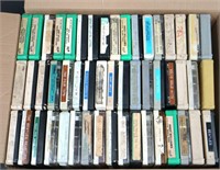 51 Count Vintage 4-Track Tape Cartridges