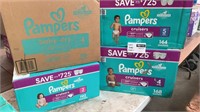 1 LOT 1-PAMPERS CRUISERS DIAPERS SIZE ‘’3’’ 192