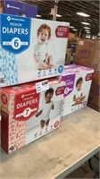 1 LOT 2-MM PREMIUM DIAPERS SIZE ‘’5’’ 168 CT./