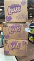 1 LOT 2-LUVS DIAPERS SIZE ‘’5’’ 172CT./ 1-LUVS