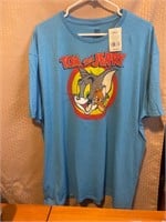 New Tom and Jerry men’s T-shirt size XXL