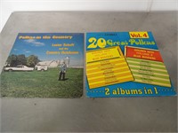 Polka 2  Albums LP heat condition