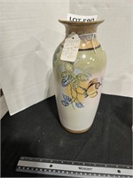 11 1/2 INCH HAND-PAINTED VASE