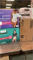 1 LOT 1- MM TOTAL PROTECTION UNDERWEAR FOR WOMEN