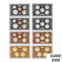 2014-2017 US Silver Proof Mint Sets [38 Coins]