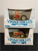 (2) Ford 1:43 Scale Toy Tractors
