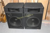 2 Large Speakers, Brand unknown, Paragon?