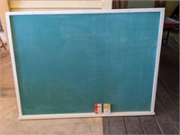Large Chalkboard w Chalk (some scratches)