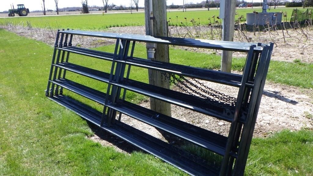 6- diamond gates 5 bar 11.5'Wx4'H-NEW