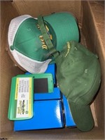 John Deere Hats with Magnetic Clips