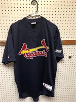 New Cardinals Blue Mesh Jersey Size XL