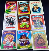 Lot of 9 vintage Garbage Pail Kids trading cards