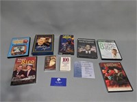 Assorted DVD, VHS, Cassette & other items