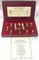 W BRITAIN SEAFORTH HIGHLANDERS 11 PIECE SET, N