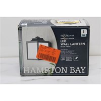 Hampton Bay Black Outdoor Wall Lantern Sconce