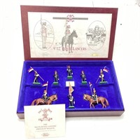 BRITAIN 9th/12th ROYAL LANCERS 8 PIECE SET,