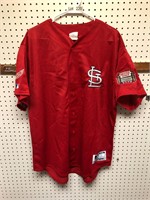 New Cardinals Red Mesh Jersey Size Large