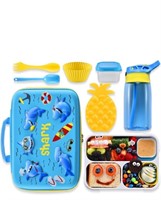 New COO&KOO Shark Lunch Box Set, Include 3D