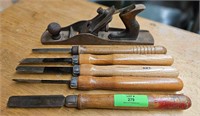 Lot of Lathe Tool - Hand Plane