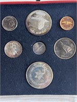 1967 Cdn Coin Set and Silver Cdn Medallion