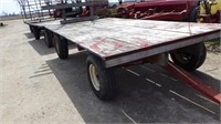 Haywagon 15'x7'6" wood deck