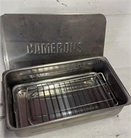 CAMERONS STAINLESS STEAL MINI SMOKER