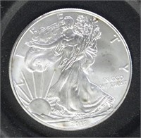 US Coins 2018 Silver Eagle, Uncirculated with some