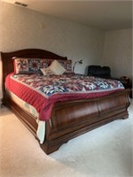 4 Piece Softwood King Size Bedroom Suit