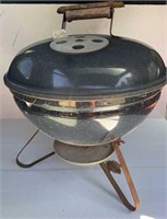 Small WEBER BBQ GRILL 14” H x 14” R Approx