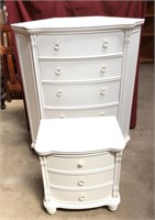 Gorgeous & Unique Corner Dresser with Nightstand