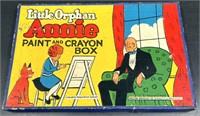 Vintage 1934 Little Orphan Annie Paint Crayon Set