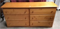 Beautiful Contemporary Knotty Pine Dresser