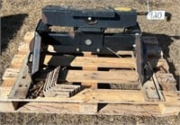 5th Wheel Hitch, Rails and Brackets are included